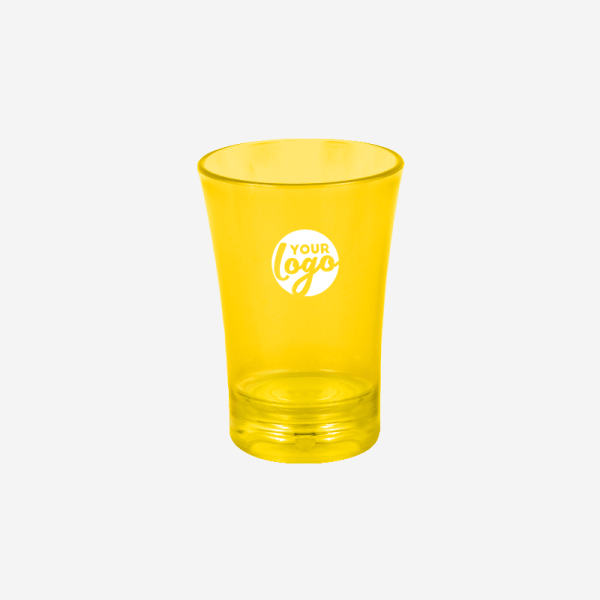 Ref 797 Shot Glasses 50ml – Clear Yellow