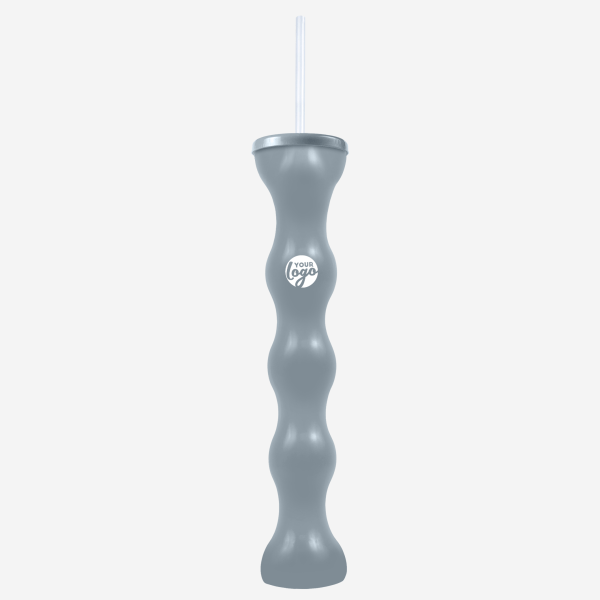 Ref 741 Lumo Bubble Yard Glass 600ml Grey