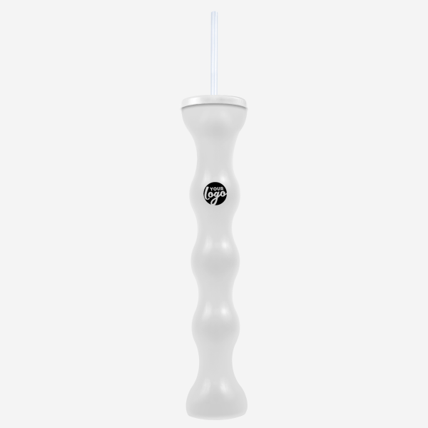 Ref 741 Lumo Bubble Yard Glass 600ml White