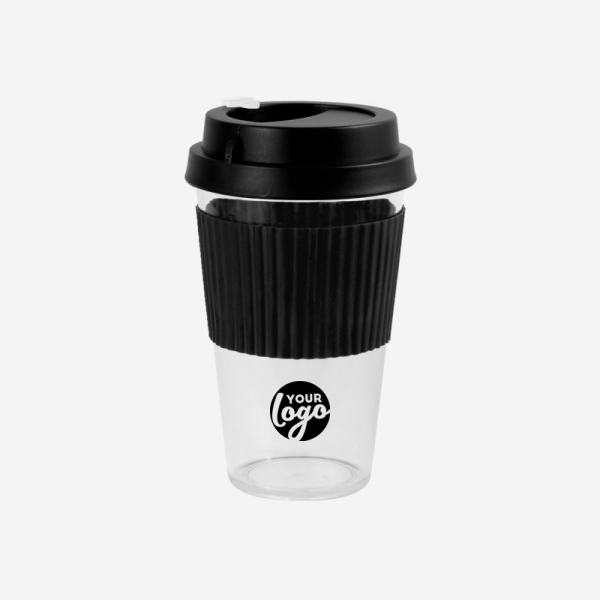 REF 1091PS SLEEVE TRAVEL MEDIUM CUP 450ML BLACK