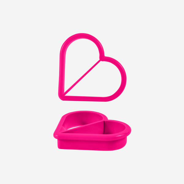 REF 1672 LUMO HAERT SHAPED SANDFWICH CUTTER MAGENTA