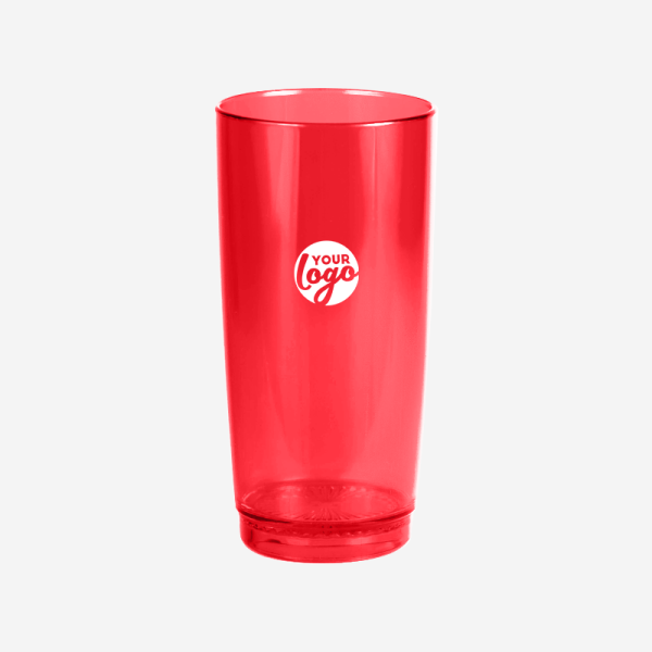 REF 446 WILLY GLASS 385ML RED
