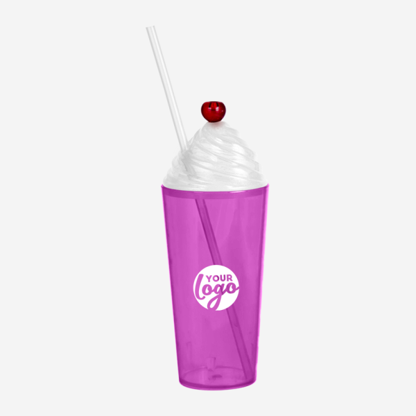 Sundae Cherry Tumbler 600ml - Clear 12 REF 464PS LUMO SUNDAE TUMBLER 600ML GRAPE 2