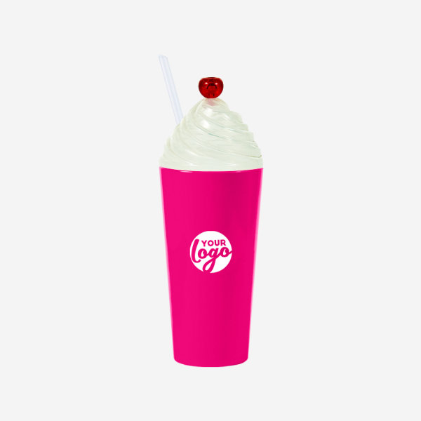 REF 467 LUMO SUNDAE CHERRY TUMBLER 600ML MAGENTA