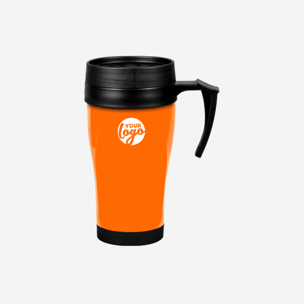Ref 1101 Lumo Thermo Mug 400ml Orange