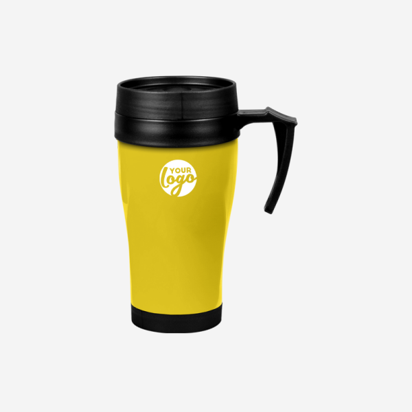 Ref 1101 Lumo Thermo Mug 400ml Yellow