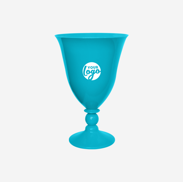 Ref 1245PS Tulip Goblet Turquoise