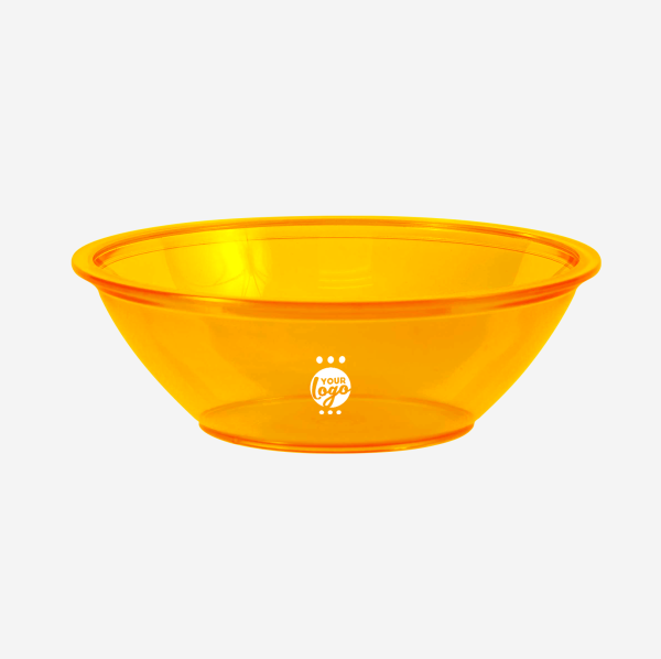 Ref 713 Deluxe Bowl Clear Orange