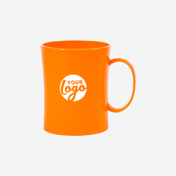 Ref 776 Lumo Plastic Mug 440ml Orange