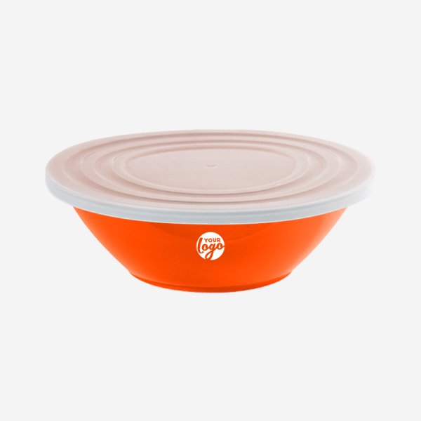 Ref. 1731 Deluxe Bowl with Slip Lid Orange