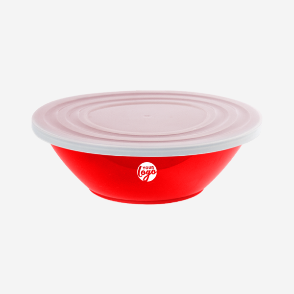 Ref. 1731 Deluxe Bowl with Slip Lid Red