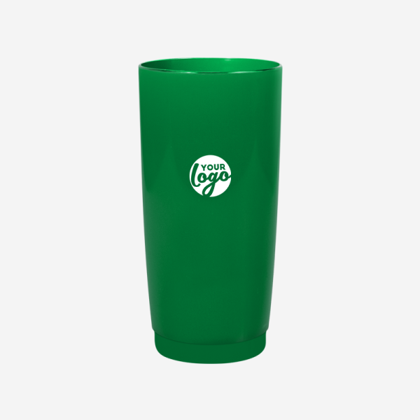 Ref 446 Willy Glass 385ml Emerald Green Pad
