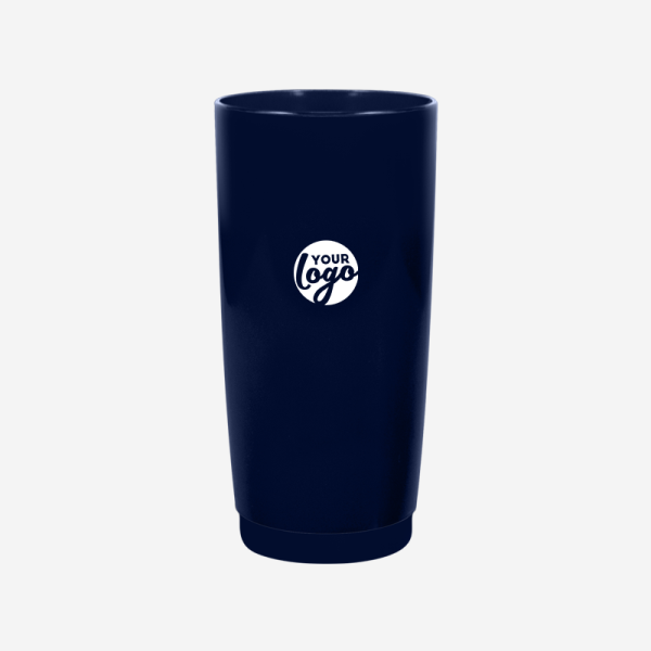 Ref 446 Willy Glass 385ml Navy Blue Pad