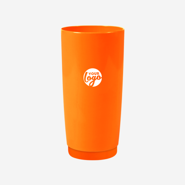 Ref 446 Willy Glass 385ml Orange Pad
