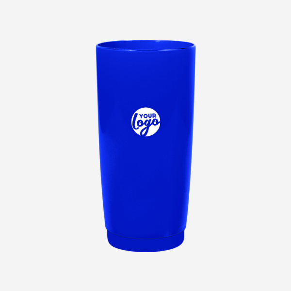 Ref 446 Willy Glass 385ml Royal Blue Pad