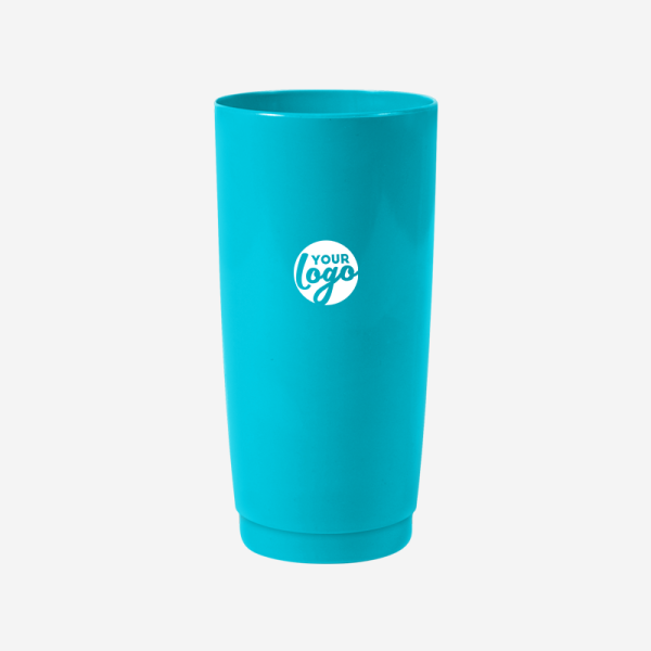 Ref 446 Willy Glass 385ml Turquoise Pad