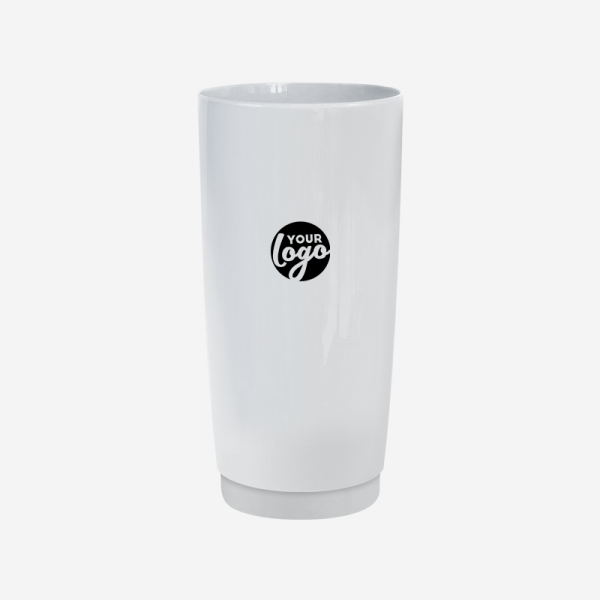 Ref 446 Willy Glass 385ml White Pad