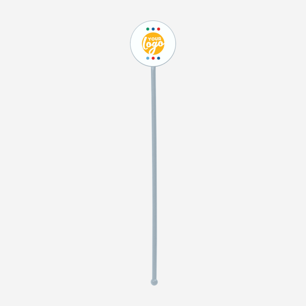 REF 401C STANDARD SWIZZLE STICK ROUND GRAY 1