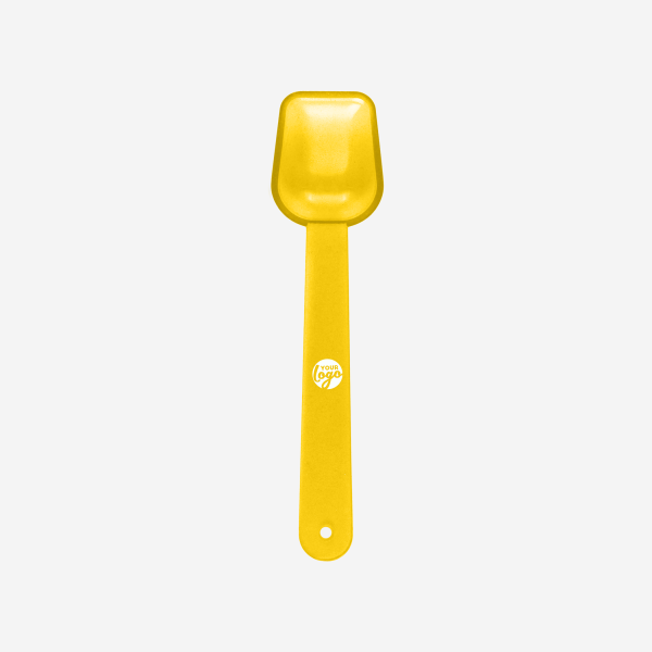 Mini Ice Cream Spoon 10 REF 443 MINI ICE CREAM SPOON YELLOW