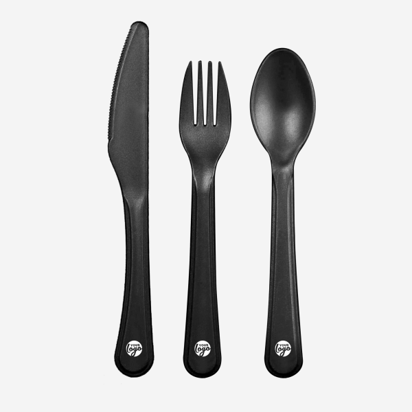 Cutlery Set 2 REF 760 LUMO CUTLERY SET BLACK