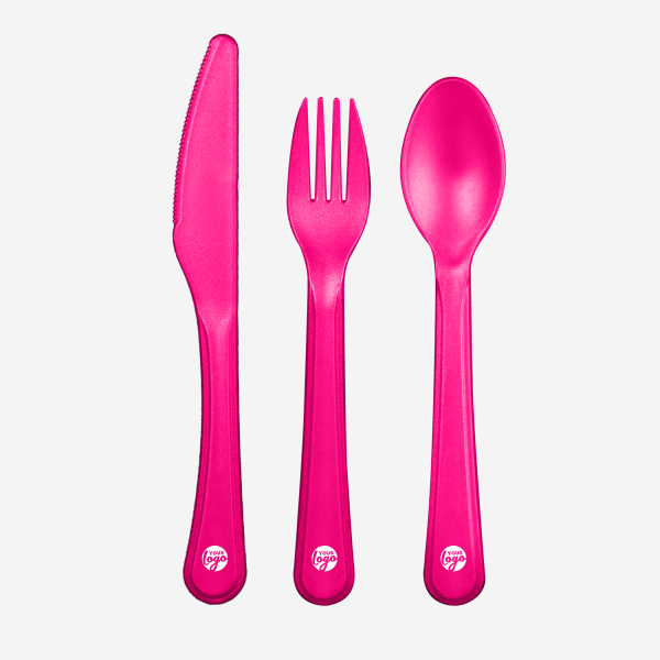 Cutlery Set 6 REF 760 LUMO CUTLERY SET MAGENTA