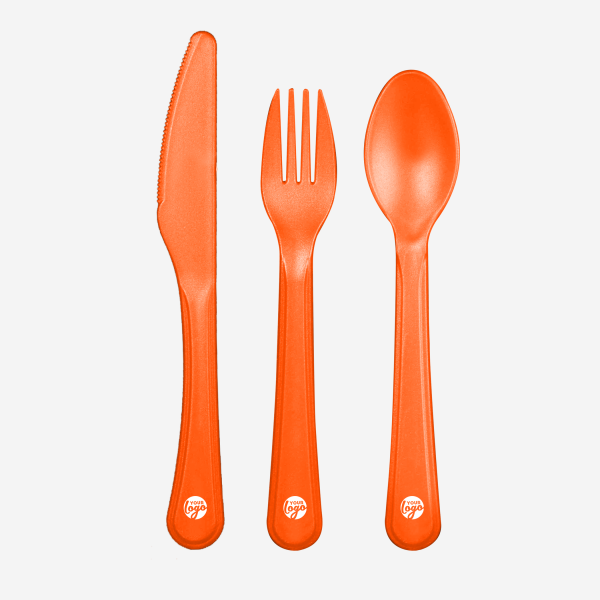 Cutlery Set 1 REF 760 LUMO CUTLERY SET ORANGE