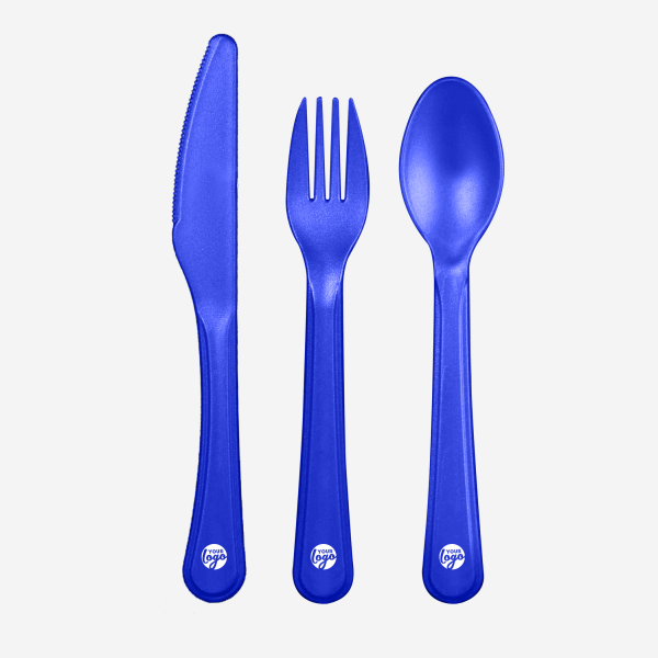 Cutlery Set 8 REF 760 LUMO CUTLERY SET ROYAL BLUE