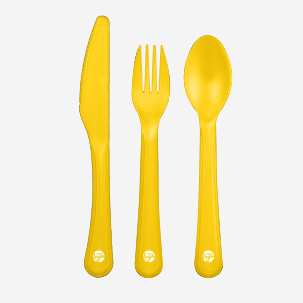 Cutlery Set 14 REF 760 LUMO CUTLERY SET YELLOW