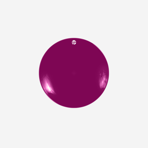 Ref 1234 Lotus Side Plate Grape
