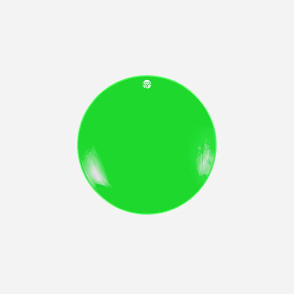 Ref 1234 Lotus Side Plate Neon Green