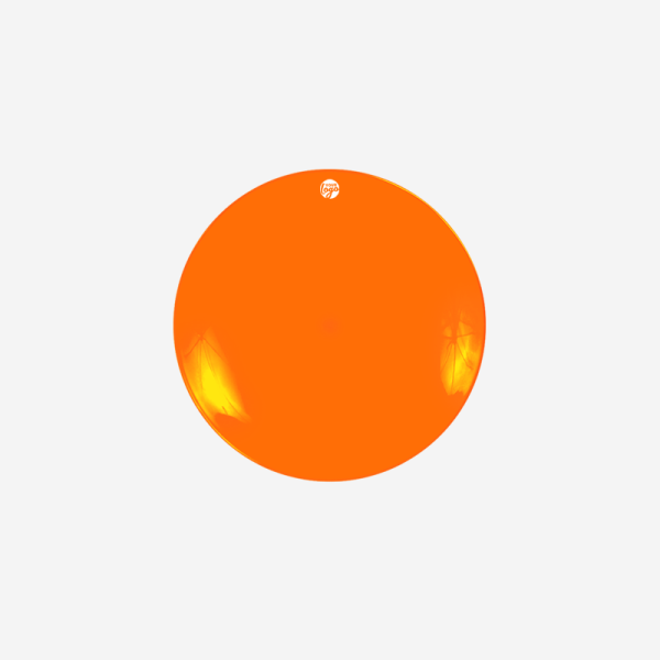 Ref 1234 Lotus Side Plate Orange