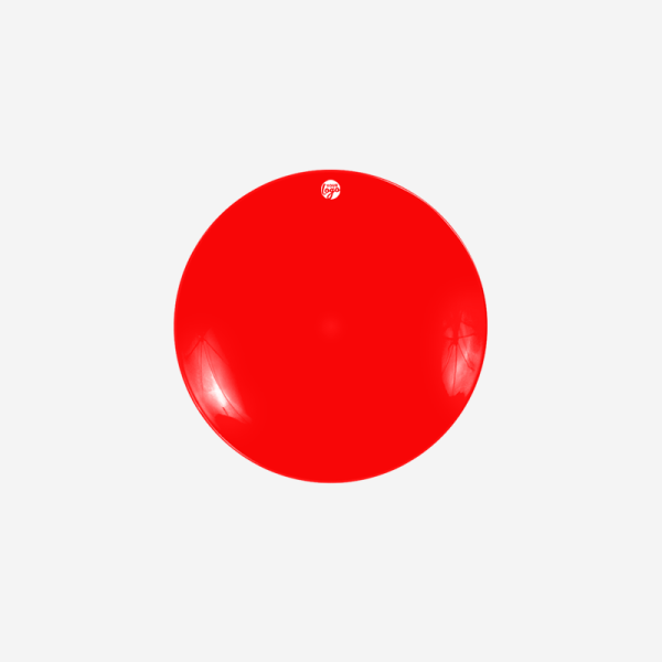 Ref 1234 Lotus Side Plate Red