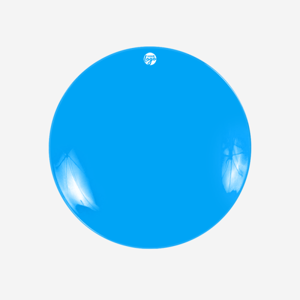 Ref 1235 Lotus Large Dinner Plate Cyan