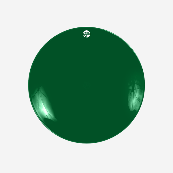 Ref 1235 Lotus Large Dinner Plate Emerald Green
