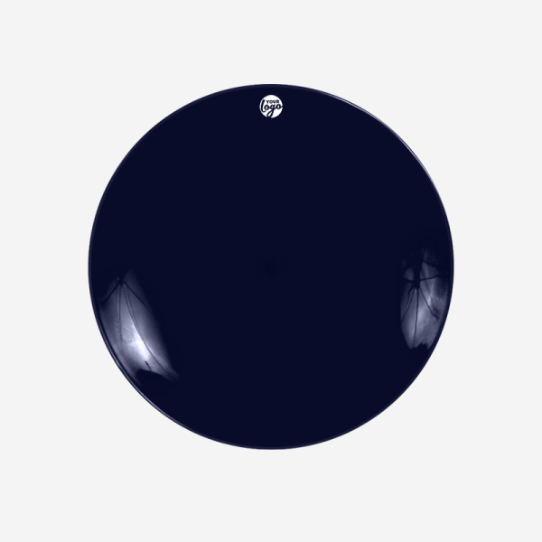Ref 1235 Lotus Large Dinner Plate Navy Blue