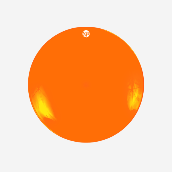 Ref 1235 Lotus Large Dinner Plate Orange