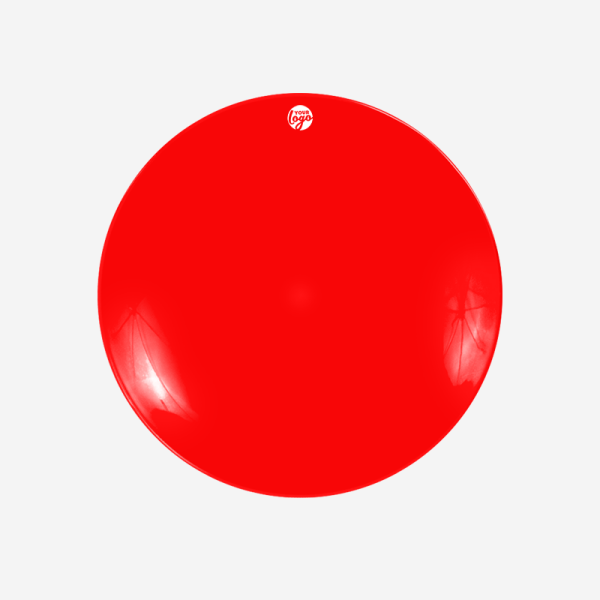 Ref 1235 Lotus Large Dinner Plate Red