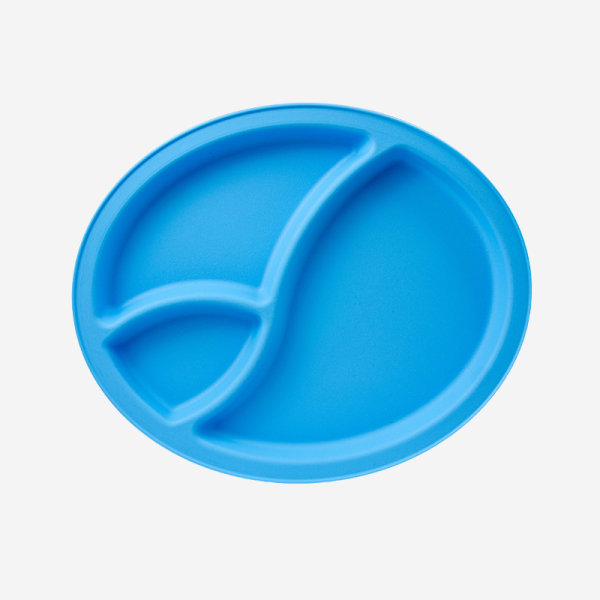 Ref 1470 – Division Picnic Plate Cyan