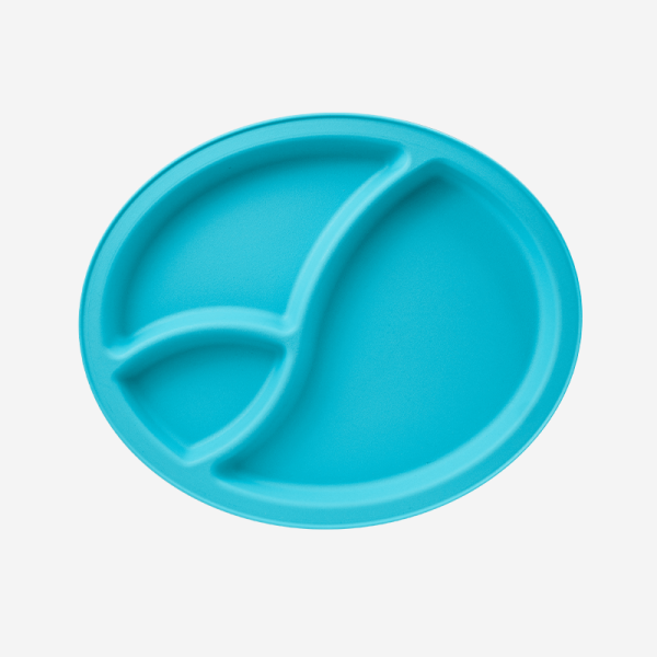 Ref 1470 – Division Picnic Plate Turquoise