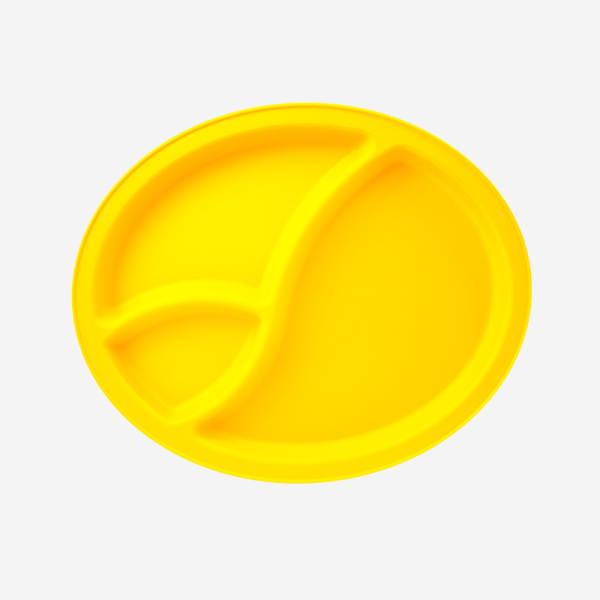Ref 1470 – Division Picnic Plate Yellow