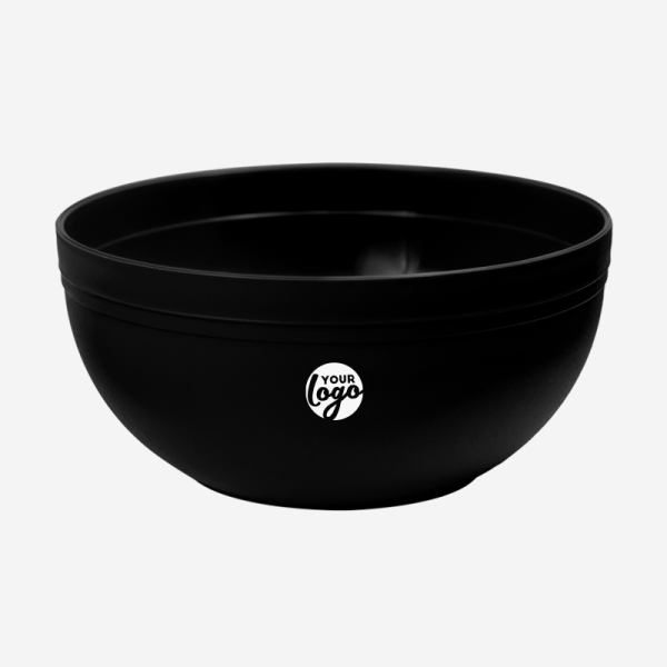 Ref 1654 Lotus Salad Bowl without Lid Black
