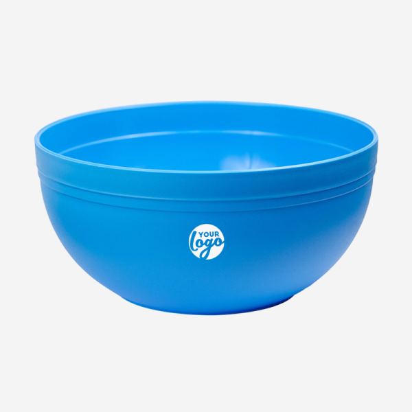 Ref 1654 Lotus Salad Bowl without Lid Cyan