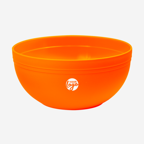 Ref 1654 Lotus Salad Bowl without Lid Orange