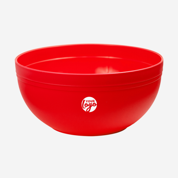 Ref 1654 Lotus Salad Bowl without Lid Red