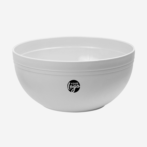 Ref 1654 Lotus Salad Bowl without Lid White