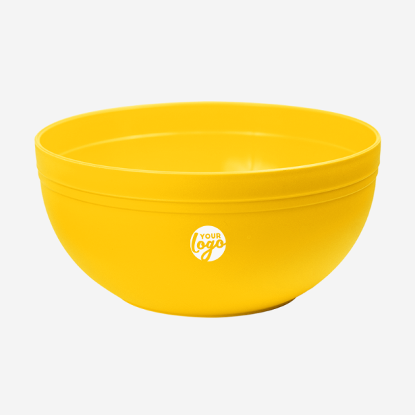 Ref 1654 Lotus Salad Bowl without Lid Yellow