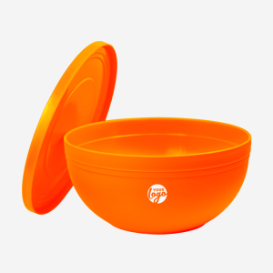 Lotus Salad Bowl with Lid