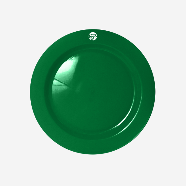 De Lux Plastic Plate 11 Ref 714 Deluxe Plate Dinner Plate Emerald Green