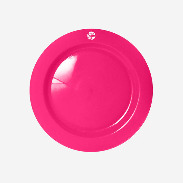 De Lux Plastic Plate 6 Ref 714 Deluxe Plate Dinner Plate Magenta