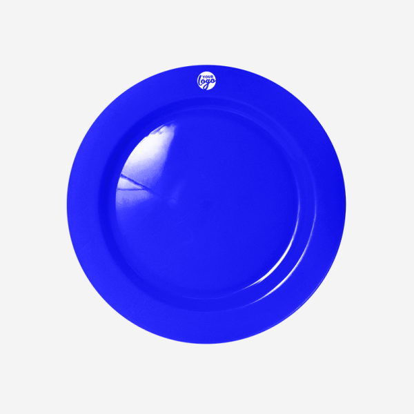 De Lux Plastic Plate 8 Ref 714 Deluxe Plate Dinner Plate Royal Blue